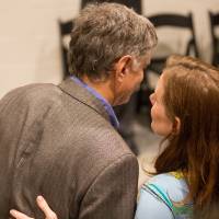 Fred Keller with a guest.